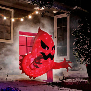 La Mejor Decoración Inflable de Fantasma Rojo para Halloween con Luces LED, Decoración de PVC para Jardín, Patio, Fiestas, Exhibición Interior - Product Image 3