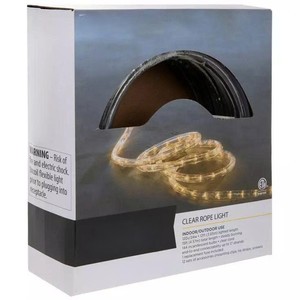 Guirlande lumineuse LED flexible IP65 blanc chaud, économie d'énergie, pour extérieur, jardin, patio, allée, décoration d'ambiance, éclairage de plafond - Product Image 2