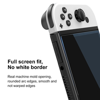 Film de protection en verre trempé trempé 9H, protecteur transparent pour Console de jeu OLED, pour nintendo Switch, accessoires
