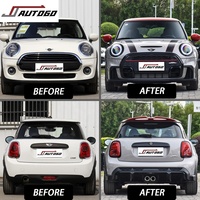 Kit carrosserie pour MINI F55 F56 F57 2014 2015 2016 2017 2018 2019 2020 2020 Mise à niveau vers le style JCW 2021 Pare-chocs avant + arrière + calandre