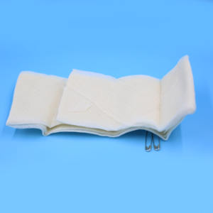 ผ้าพันแผลรูปสามเหลี่ยมสีธรรมชาติแบบใช้ซ้ำได้ ไม่ผ่านการย้อมสี สำหรับปฐมพยาบาล - Product Image 6