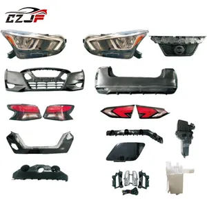 CZJF Car Accessories Hot Sale Front bumper Grille Fog lamp Headlight For Nissan Sunny 2024 2021 2020 2019 2016