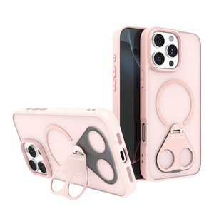 Funda de teléfono de carga inalámbrica magnética con soporte de anillo doble giratorio de 360 grados para iPhone 17 Pro Max/17 PC - Product Image 5