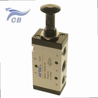 Vanne à levier pneumatique 4L310-10G pour le contrôle de l'air et le commutation directionnelle