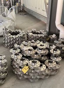 Bride <span class=keywords><strong>de</strong></span> soudage en acier inoxydable forgé, faible pression, filetages NPT/BSP, surface lisse pour systèmes d'alimentation en eau et <span class=keywords><strong>gaz</strong></span> naturel pour bâtiments - Product Image 3