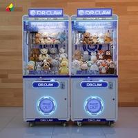 Machine à griffes automatique personnalisée pour poupée Jouet de jeu d'arcade avec garantie d'un an pour parc d'attractions Machine à grue à griffes