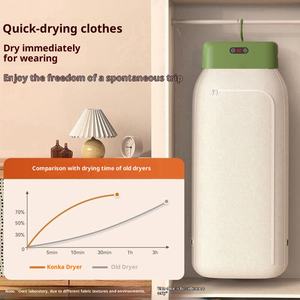 Sèche-<span class=keywords><strong>linge</strong></span> domestique portable en acier inoxydable avec crochets et rails pour le séchage des vêtements en dortoir - Product Image 2