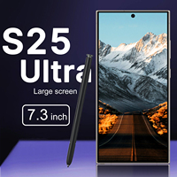 Vente en Gros Smartphone 5G S25 Ultra 2025 Écran 4K 16 Go + 1 To Débloqué Mondial RU Batterie 8000 mAh État Neuf