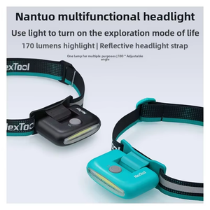 ไฟฉายคาดศีรษะ NexTool ของแท้ 100% ปรับได้ <span class=keywords><strong>180</strong></span> องศา หลายโหมด กันน้ำ <span class=keywords><strong>IPX</strong></span> รุ่น NE20002 (สีดำ/น้ำเงิน) ขายส่งขั้นต่ำ 50 ชิ้น - Product Image 3