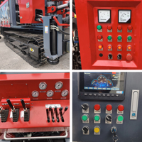 Foreuse minière diesel à économie d'énergie avec pompe moteur pour une longue durée de vie en souterrain