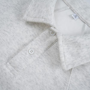 Sudadera de <span class=keywords><strong>Cuello</strong></span> Alto con Textura Gruesa para Hombre, Otoño, Talla Grande, Estampado Personalizado, Manga Larga, <span class=keywords><strong>Cuello</strong></span> Redondo - Product Image 5