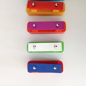 Glockenspiel Xylophone en métal aluminium coloré à 8 tons, instrument de percussion Orff pour enfants, jouet musical éducatif précoce - Product Image 3