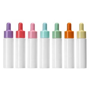 30ml 1oz nuevo plástico PET blanco colorido cuentagotas aceite esencial Makaron <span class=keywords><strong>serie</strong></span> esencia botellas de solución - Product Image 2