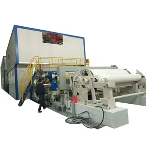 Turkey Paper Mill Project Mixed Office Waste Recycle Process Notebook Writing Printing Paper Production Machine Complete Price