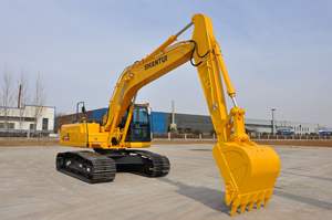 Excavatrice sur chenilles compacte Shantui SE220LC de 22 tonnes, état neuf, garantie 1 an, moteur hydraulique, boîte de vitesses, PLC, pompe principale - Product Image 5