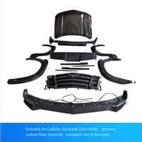 Nouveau kit carrosserie en fibre de carbone sèche pour phares antibrouillard de pare-chocs de l'Escalade, pour rétrofit/amélioration