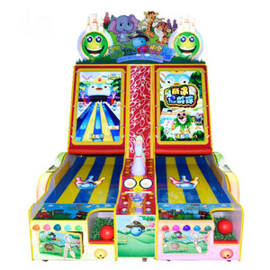 High Returns Best Quality Amusement Park Indoor Shooting Arcade Video Cricket <b>Bowling</b> Game Machine - Product Image 2