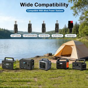Panel Solar Plegable de Alto Rendimiento para Exteriores, 60W, IP65, Impermeable, 4 Celdas, Color Negro, 23% de Eficiencia, Confiable - Product Image 3