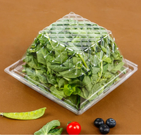 Conteneur en plastique biodégradable recyclable pour légumes, emballage en blister