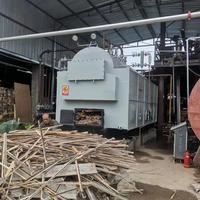 Chaudière à vapeur à biomasse à fonctionnement manuel, alimentée par des granulés de bois, DZH1t 2t 3t 4t 5t 6t, biomasse de bois, charbon, bois de chauffage, déchets, à vendre, directement de l'usine
