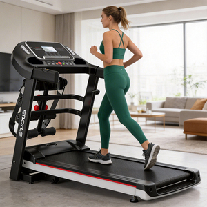 <span class=keywords><strong>Tapis</strong></span> roulant pliable haut <span class=keywords><strong>de</strong></span> gamme, compact, avec haut-parleurs et port USB pour la remise en forme à domicile - Product Image 3