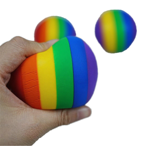 सबसे लोकप्रिय pu फोम सिमुलेशन रंगीन दिल धीमी गति से बढ़ती स्क्वीज़ तनाव बच्चों और वयस्कों के लिए खिलौने को निचोड़ते हैं - Product Image 3