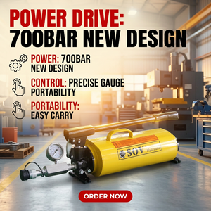 ปั๊มมือไฮดรอลิกเหล็ก Enerpac SOV-P-801 รุ่น ULTIMA สองสปีด ความจุน้ำมันใช้งานได้ 4100 ซีซี แรงดัน 700 บาร์ สำหรับกระบอกสูบแบบเดี่ยว - Product Image 4