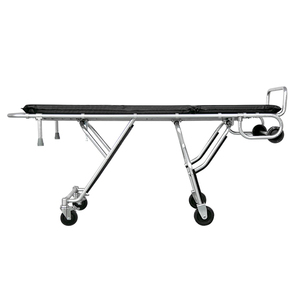 Multi-level Adjustment Foldable Funeral Mortuary Trolley Stretcher