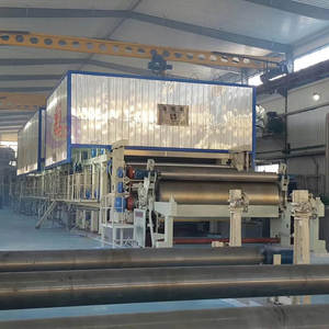 Automatische Holz-und Altpapier zellstoff formung Wellpappen-Kraftpapier-Produktions linie - Product Image 5