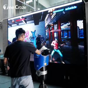 เครื่องเกมชกมวย AR อินเทอร์แอคทีฟ พร้อมระบบตรวจจับการเคลื่อนไหว สำหรับศูนย์รวมความบันเทิงสำหรับครอบครัว สนามเด็กเล่นในร่ม และอาร์เคด - Product Image 3