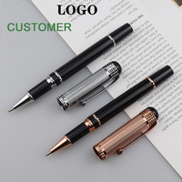 Stylos à bille en acier inoxydable GemFully Different Products Office 2024 Professional Plus, stylos lourds avec logo personnalisé