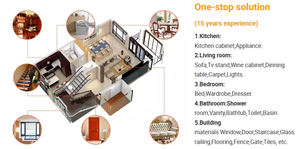 Kit de structure de conteneur TOPPRE 20 pieds, chambre mobile pour travailleurs, maison préfabriquée détachable 20 pieds, bureau en conteneur en acier léger - Product Image 5