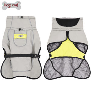 Toptan Lüks Kışlık Evcil Hayvan Ceketi Özel Kalın Kapitone Köpek Kıyafetleri Baskılı Desenli Su Geçirmez Sıcak Fabrikadan Doğrudan Köpek Ceketi - Product Image 3