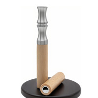 Kit complet de cigarettes électroniques automatiques en acier inoxydable ultra-minces avec coque d'inhalation et arômes parfumés