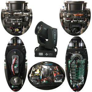 Clay Paky Sharpy Channel Library 230w 7r Beam Moving Head Beam 230 7r Cabeza Móvil Luces de Escenario para Fiestas Disco Dj con Flightcase - Product Image 2