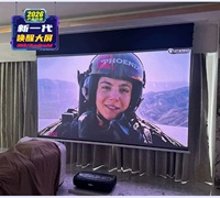 Televisor Láser para Sala de Estar de 100 Pulgadas L8K (PX3 Pro) 410nit, Alta Frecuencia de Actualización para Juegos, Cine Láser Tricolor 4K, Pantalla Eléctrica Negra