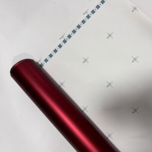 ฟิล์มน้ำแข็งฟิล์มไวนิลติดรถยนต์สีแดงเข้มสำหรับฟิล์มป้องกันเต็มตัวแบบม้วนพื้นผิวสติกเกอร์มีกาวในตัวสติ๊กเกอร์มีฟองฟรี - Product Image 2