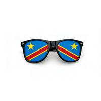 Drapeau portable de la République démocratique du Congo, série de drapeaux, vente en gros personnalisée, décorations de célébration, ensemble d'accessoires de haute qualité
