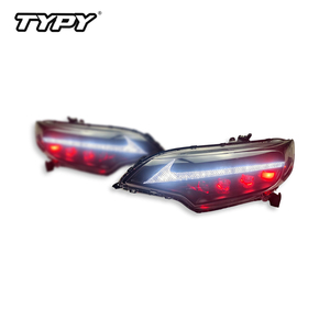 Conjuntos de faros delanteros TYPY para Honda Fit GK5 2014-2020: Luces indicadoras secuenciales LED con lente láser modificada para Fit - Product Image 6