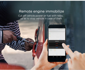 Echtzeit-GPS-Tracker für Auto und Motorrad mit SOS-Panikknopf, Fernüberwachung, Sprachmikrofon, ACC-Erkennung und Diebstahlschutz - Product Image 4