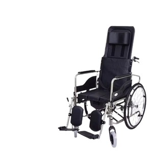 Taikang Sunshine 25G1 Manual Wheelchair Large Wheel Folding Senior <b>Mobility</b> <b>Chair</b> With Toilet Seat - Product Image 3