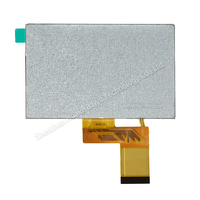 Vente chaude d'usine Écran LCD TFT LCM 4,3 pouces 480*272 TN normalement blanc RGB Module LCD Écran tactile en option Contrôle industriel