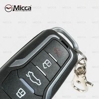 Télécommande de véhicule automobile pour voiture Transmetteur 433Mhz Clés de véhicule à distance pour étui de protection de clé de voiture