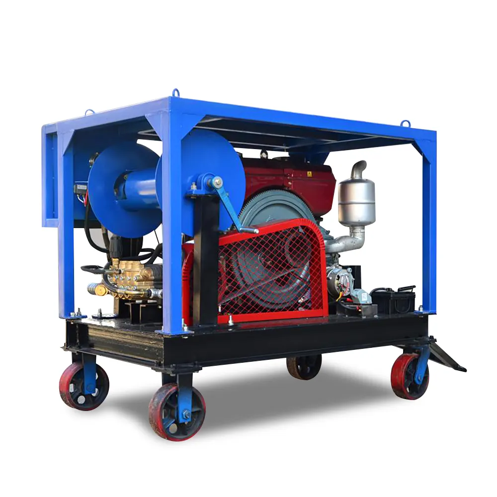 260kg High Pressure Unblock The Sewer Cleaning Machine Drain Tube Cleaning Equipment