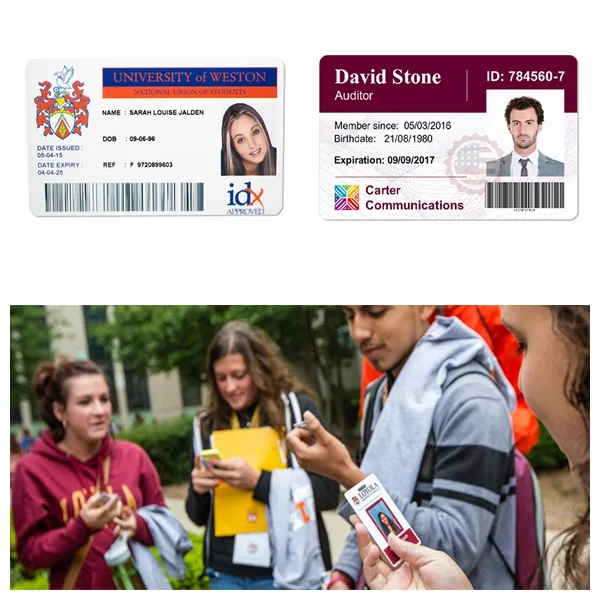 Verpleegkundige Student Geschenken Klinische Verticale Plastic Waterdichte Pocket Verpleegkundige Referentie Id Badge Kaarten