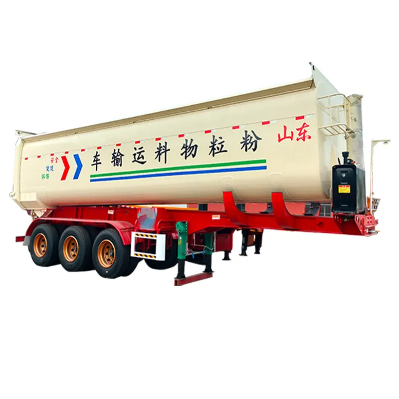 Axles Tanker Bulk Cement Carrier Cement bulker and bulk powder tank semi trailers for sale