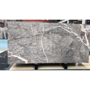 Losas de Mármol Gris Emperador Herms Plateado con Certificación CE de Wanli Stone - Diseño Gráfico Moderno Pulido con Grosor Personalizable y 3 Años de Garantía - Product Image 3