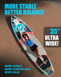 Premium Quality MYBOAT Paddle Board Drop Stitch Material Stand up Sup Daska With Accessories MY171819 Drop Stitch Constr - Product Image 4