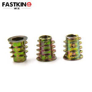 <span class=keywords><strong>Ecrou</strong></span> de meuble en alliage de zinc multicolore Dents intérieures et extérieures avec capuchon à vis à tête fraisée et écrous encastrés Douille hexagonale - Product Image 6