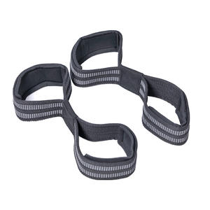 8-shaped spor koruyucu donanım ağırlık kaldırma bilek kayışı spor anti kayma ağırlık kaldırma kayışları - Product Image 2